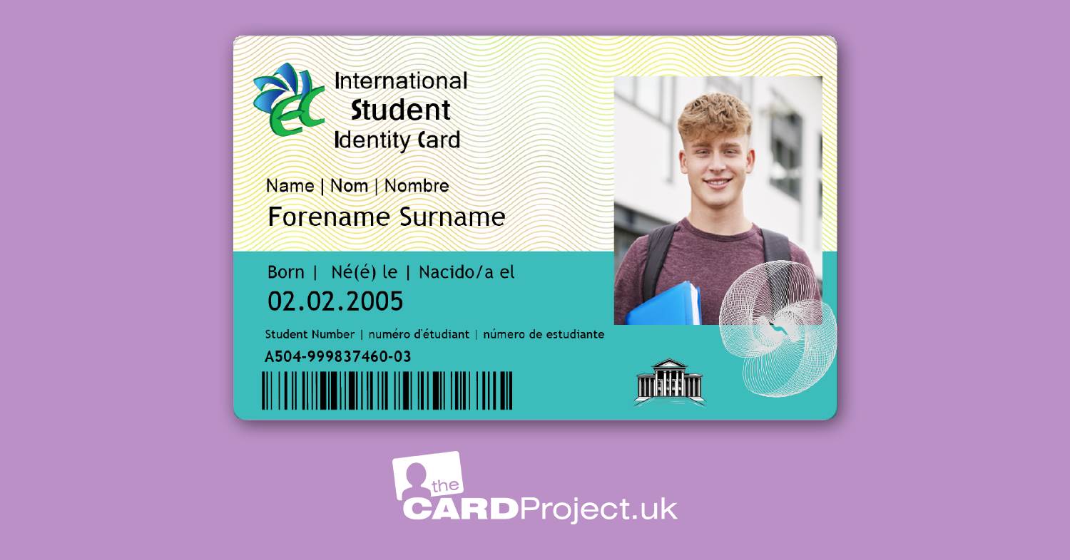 International Student ID Card (FRONT)